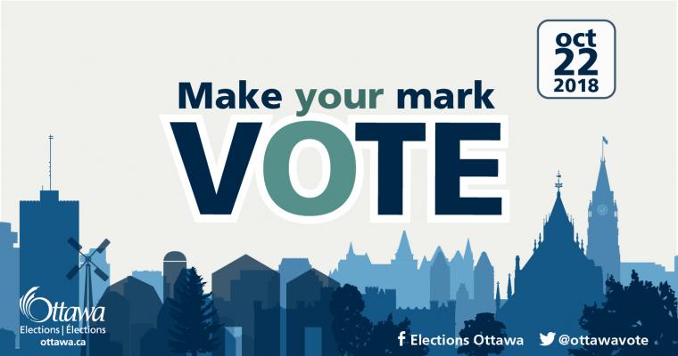 渥太华市政选举投票提示